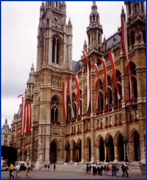 Photo of Rathaus in Vienna, Austria