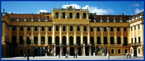 Photo of Schonbrunn Palace in Vienna, Austria