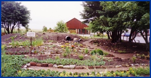 Biblical garden in Golspie, Scotland