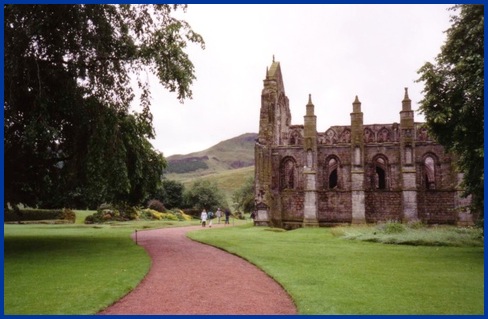 Holyroodhouse, Edinburgh, Scotland