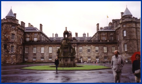 Holyroodhouse, Edinburgh, Scotland