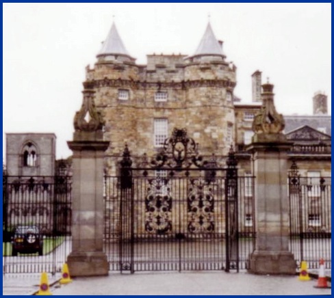 Holyroodhouse, Edinburgh, Scotland