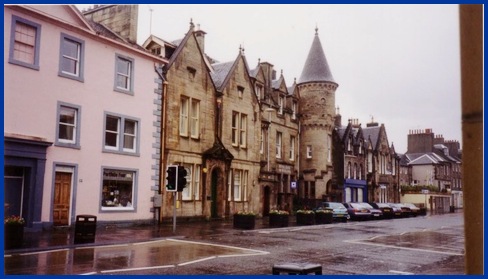 Street in Linlithgow, Scotland