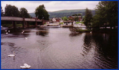 Cruising on Loch Lomond, in the direction of Luss, Scotland