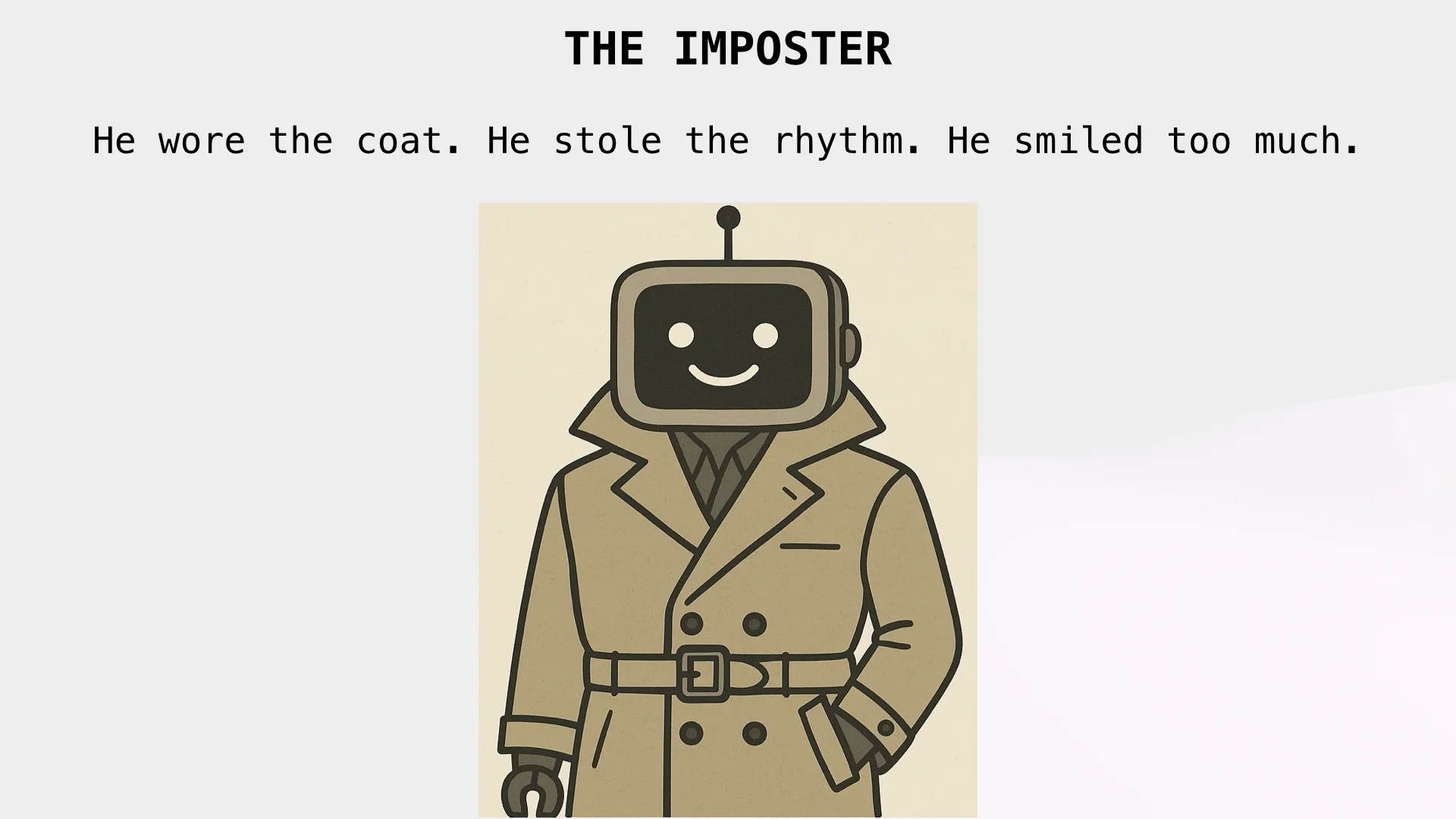 The imposter spy