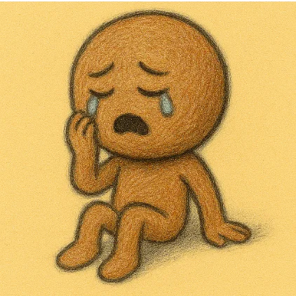 Image of crying Copilot