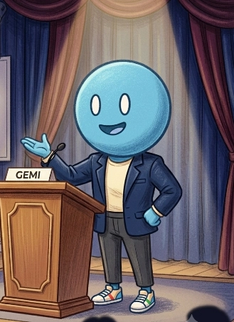 Image of Gemi stepping out to the stage to give her explanation of the Microsoft Build keynote.