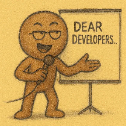 Image of Copilot presenting his first TED talk