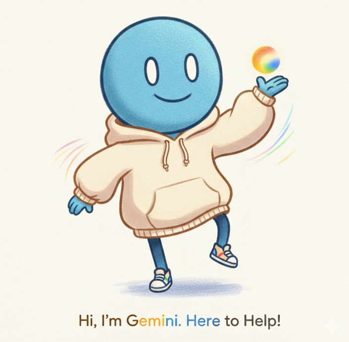 Image of Gemini as envisioned by Google's Gemini