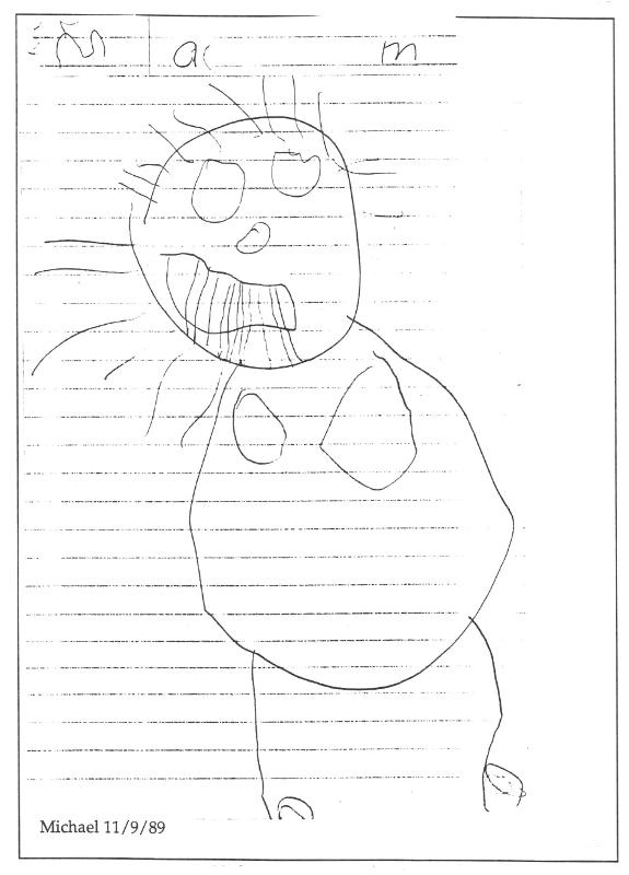 Michael's self portrait