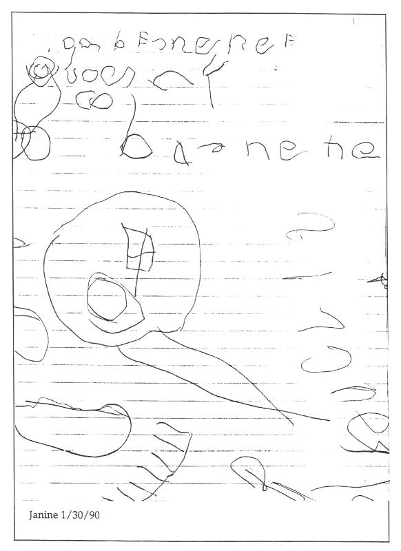 House drawing by Janine