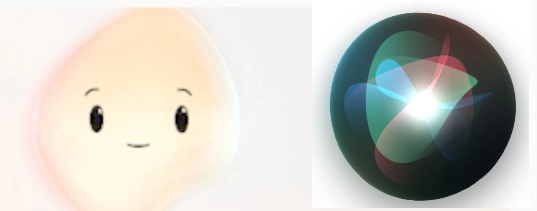 Image of Mico next to Siri