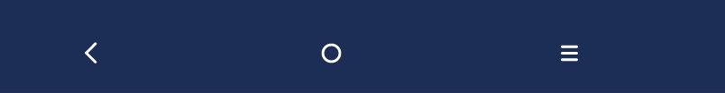 Android navigation keys